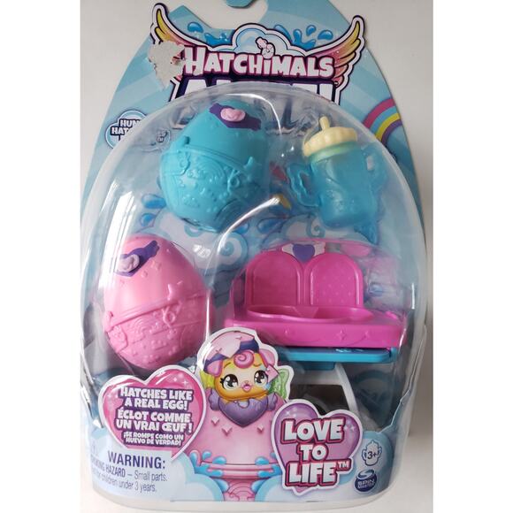 Hatchimals Alive Hungry Playset with Two Eggs, Highchair, and Bottle - Picture 7 of 7